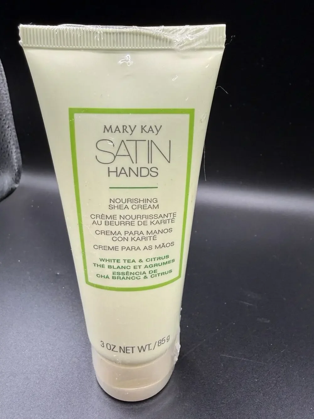 Mary Kay Satin Hands Nourishing Shea Hand Cream lotion - White Tea Citrus - 3 oz
